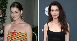 Anne Hathaway Dildo Porn - Anne Hathaway Young to Now: See Her Complete Transformation