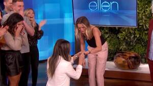 ellen degeneres lesbian fucking - Ellen surprises same-sex couple after viral tweet | CNN