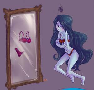 Adventure Time Marceline Porn Lingerie - Marceline and her Lingerie : r/adventuretime