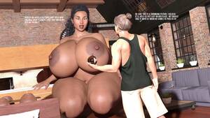 lactating nude breast growth - Giantess Breastfeeding, Growth - Videosection.com