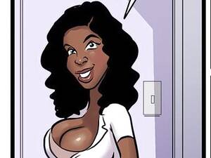 Ebony Drawing Porn - Sweet interracial porn drawing with a curly slutty ebony