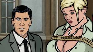 Archer Fake Porn - Archer's wondering how to get Christina Hendricks to co-star with Pam in  this tit