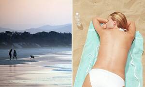 naked beach babes masturbating - Man who 'crept to within 10 metres of beachgoers while masturbating' will  appear in court | Daily Mail Online