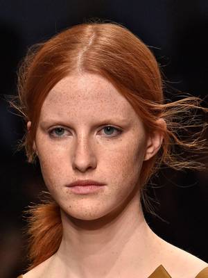 Ciara 90s Porn - Natural beauty with a '90s touch at Rochas. Credit Firstview
