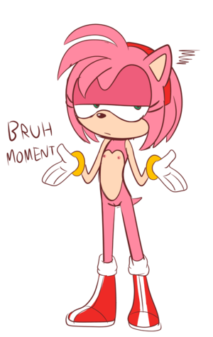Amy Rose Porn Flat Chest - Rule 34 - 2022 amy rose culturedlunatic english text female flat chested  fur hair hi res looking at viewer nipples nude pink body pink fur sega  short hair simple background solo sonic