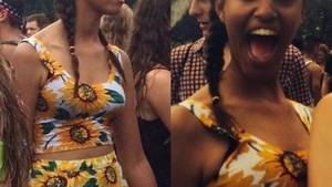 Malia Obama Pussy - Malia Obama xxx Hija del Presidente de USA mostrando las Nalgas