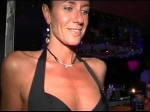 french swingers club - French swinger couple in club