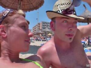 ballermann - 18yr old german teen seduce to fuck at beach on ballerman 6 - porn video  N21035986