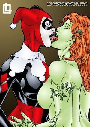 cartoon harley quinn lesbian hentai - Leandro Comics Poison Ivy x Harley Quinn Lesbian | XXXComics.Org