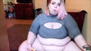 Feedee Porn - BBW Feedee over eats lots of hamburgers and burps - XVIDEOS.COM