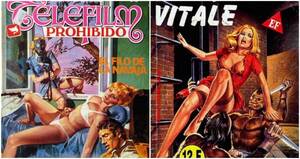 Italian Porn Comics - Bizarre, sexually depraved covers of vintage Italian adult comics from the  70s and 80s | Dangerous Minds