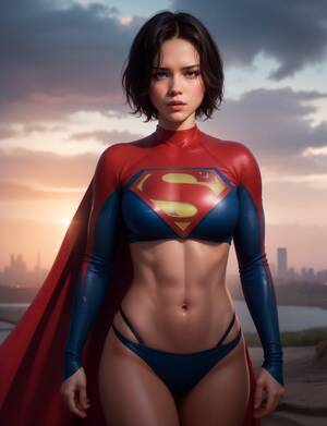 Celeb Porn Superhero - Rule 34 - 1girls abs actress ai generated black hair camel toe cameltoe  cape celebrity dc dc extended universe hero costume medium breasts  photorealism photorealistic real person realistic red cape sasha calle
