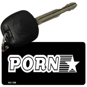 Chain Porn Star - Porn Star Novelty Aluminum Key Chain KC-109