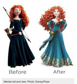 Denise Richards Fucking Cowgirl - Two uncomfortable truths: New Merida looks a little whorey. Fewer people  care about this than you would think. â€“ The Bloggess