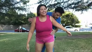 asian bbw teen - Huge asian chubby teen jumping on a big penis - porn video N3051914
