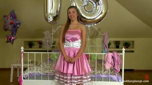 18th birthday gangbang - Gangbang As A Birthday Gift - Roxy Bell : XXXBunker.com Porn Tube
