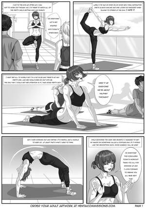 Cartoon Yoga Instructor Porn - Skinsuit Yoga â€“ Page 1 | Otakusexart