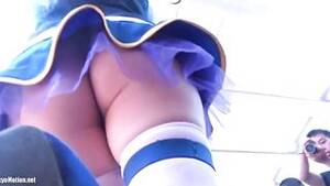 cosplay upskirt panties - Sexy cosplay upskirt and uniform porn