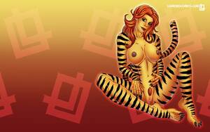 Marvel Tigra Porn - Superhero Image Sets (Various) [Leandro Comics] - Tigra makes your meat  sword purr! (Avengers) - AllPornComic