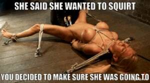 Girls Squirting Porn Captions - Squirt Caption GIFs - Porn With Text