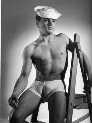 1950s Black And White Gay Porn - Vintage Gay Beefcake 44