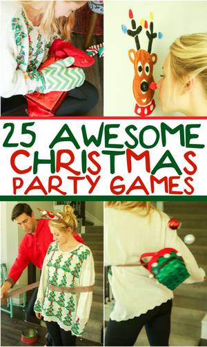 Christmas Party Groups Porn - 25 funny Christmas party games that are great for adults, for groups, for  teens