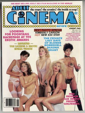 Kimberly Carson Vintage Porn Magazines - Adult Cinema Review V3 #8 Aug 1984 Shauna Grant Kimberly Carson 9p Ver â€“  oxxbridgegalleries