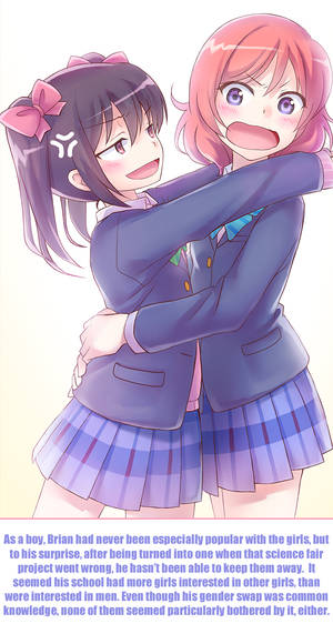 Anime Forced Sex Porn Caption - girl on girl