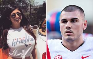 Mississippi Quarterback Porn Star - mia khalifa chad kelly