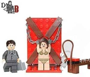 Lego Bondage Porn - Custom Fifty Shades of Bricks Mini set with Minifigures : Amazon.co.uk:  Toys & Games