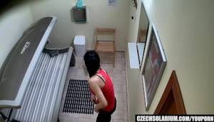 czech solarium - Voyeur Hidden Cam in Public Solarium