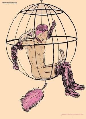 latex sex bondage art drawing - Page 2 | gay-comics/jacqueseroticworld/human-furniture | Erofus - Sex and  Porn Comics