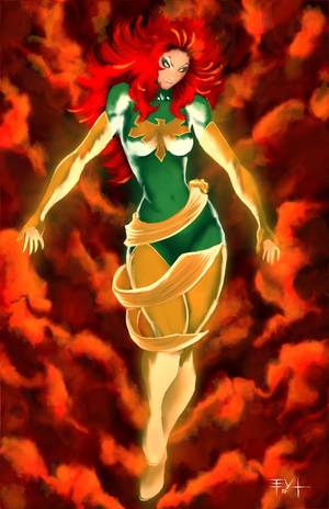 Dc Cerci Porn Comic - Jean Grey Phoenix by *ErikVonLehmann on deviantART