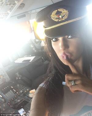 Chloe Mafia Porn - Kuwait Airways pilot invites ex-porn and X Factor star Chloe Mafia into the  cockpit' | Daily Mail Online