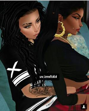 ebony lesbian porn art - Black lesbian art