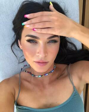 megan fox real lesbian porn - Megan Fox celebrates Pride and her bisexuality in sizzling sun-kissed  selfies - Daily Star