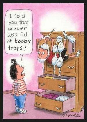 cartoon booby fuck - Booby traps