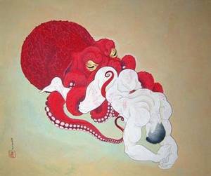 Gay Japanese Porn Octopus - okutsu2.jpg Naomichi Okutsu's variation on the amorous octopus theme is  understandably popular in the