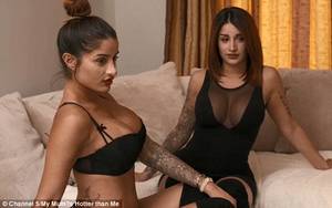 Mother Twin Porn - Tasha (left) and Tanya (right, 27, are glamour models, they
