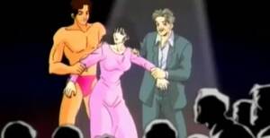 front cartoon sex - Naughty housewife teased with kinky sex toys and pounded in front of other  people - CartoonPorn.com