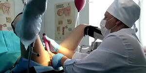 gynecologist orgasm - Girl Examined At A Gynecologist S Stormy Orgasm HD SEX Porn Video 6:06