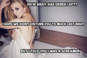 Natalie Porn Captions - Natalie Dormer ~ Chastity/Sissy Captions â€“ Rule 34 Femdom Club