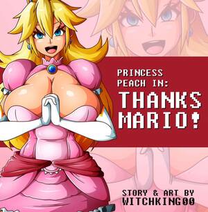 Mario And Princess Peach - Princess Peach (Mario Series) [WitchKing00] - 2 . Princess Peach - Thanks  Mario! - Chapter 2 (Mario Series) [WitchKing00] - AllPornComic