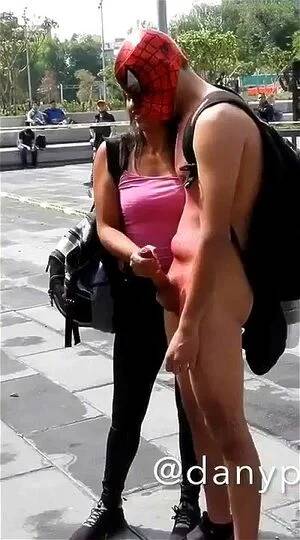 cfnm public handjob - Watch REAL! Public Handjob from Stranger HUGE Cumshot - Jizz, Public,  Cumshot Porn - SpankBang