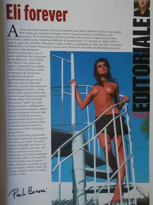 Elisabetta Canalis Playboy - Rivista MAX Magazine novembre 2002 Elisabetta CANALIS foto del Calendario  2003 | eBay