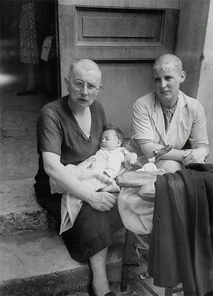 French Women Collaborators Punished Porn - Accused collaborators punished by the French Resistance who employed  punishment methods similar to those used by the Nazis for \