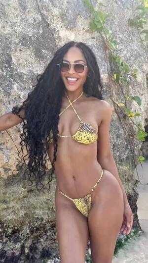 Meghan Mccarthy Ass Porn - Hollywood star wows in tiny snakeskin bikini as she addresses 'butt lift'  rumours - Daily Star