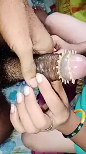Indian Porn Condom - Desi Indian bhabhi dotted condom Sex | xHamster