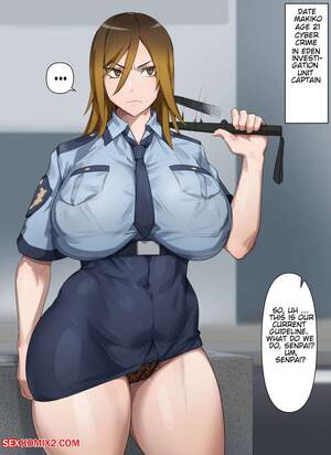 Cop Hentai Porn - âœ…ï¸ Porn comic Gal Police Makiko. Kunaboto Sex comic busty brunette beauty |  Porn comics in English for adults only | sexkomix2.com