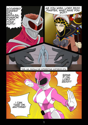 cartoon power rangers nude - Zedd's Attack - Power Rangers - Porn Cartoon Comics